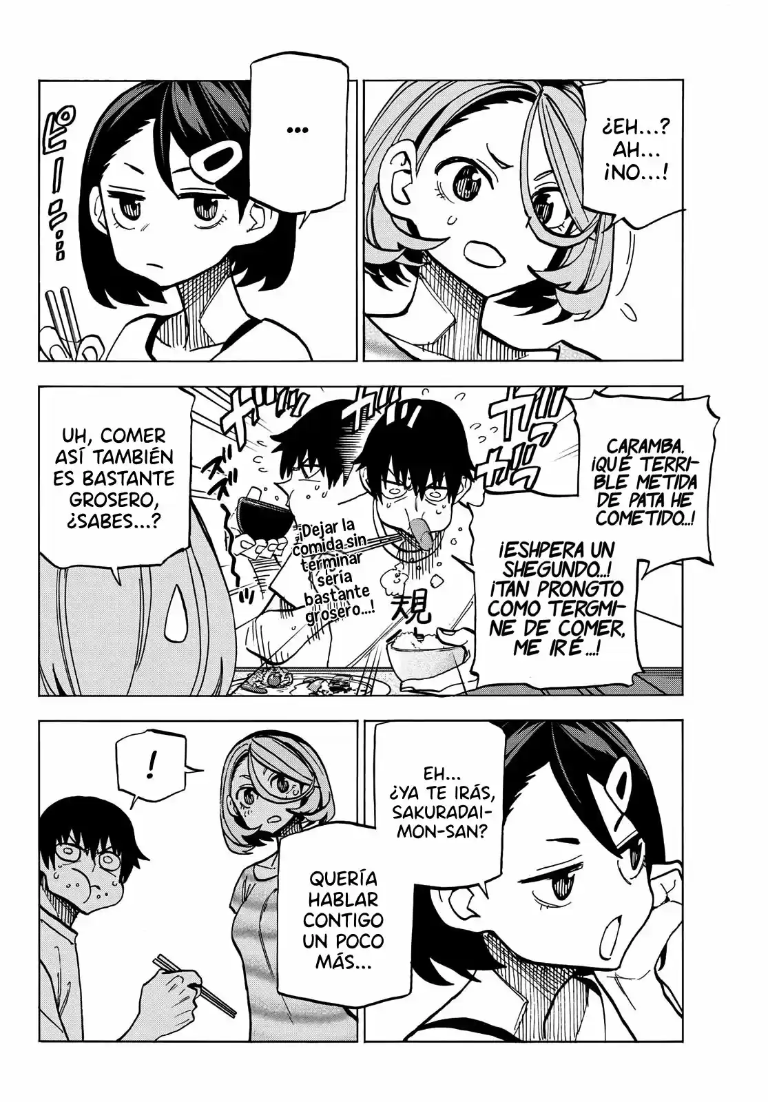 The Story Between A Dumb Prefect And A High School Girl With An Inappropriate Skirt Length - Capítulo 9 - Página 8 - LectorTMOo