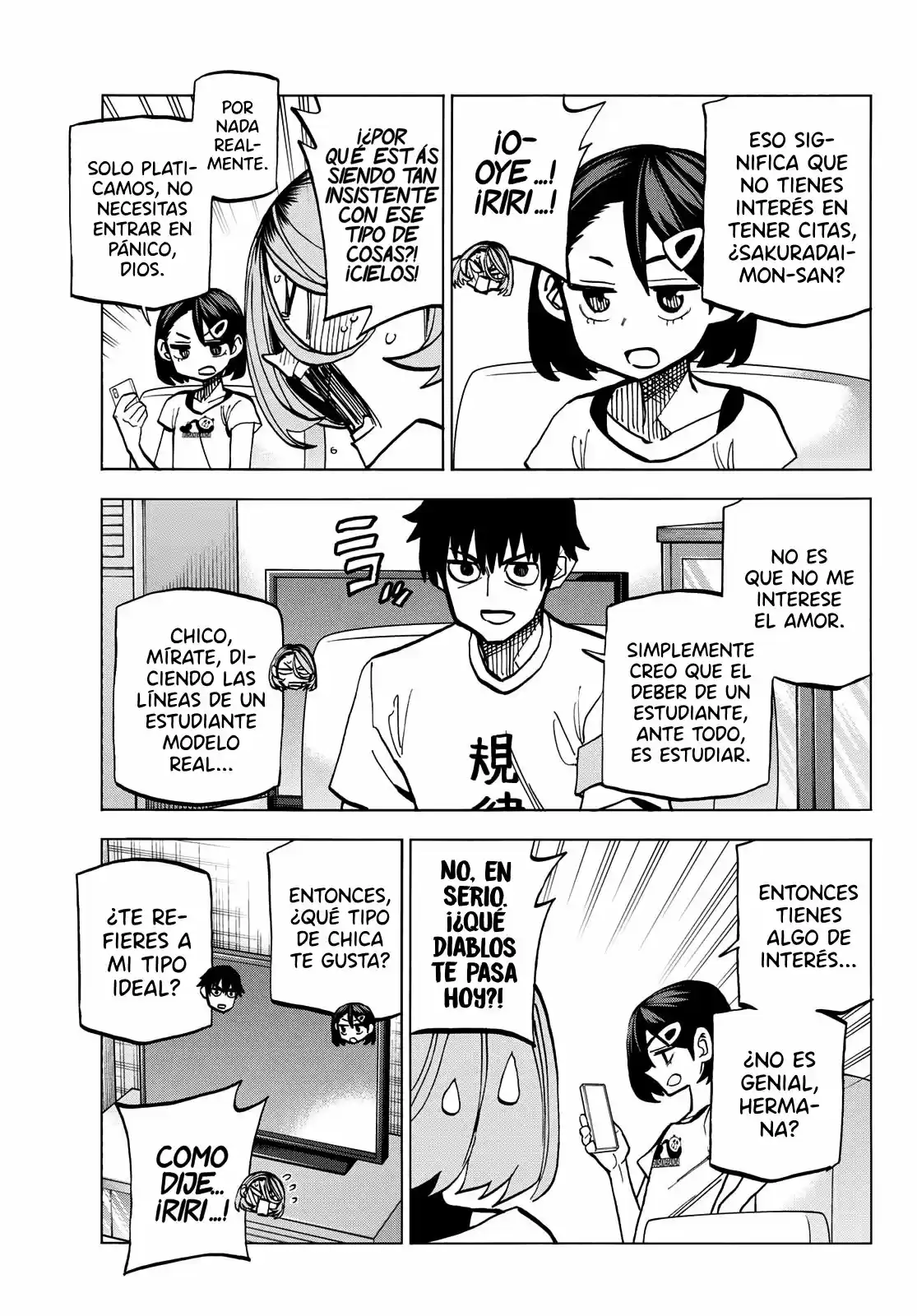 The Story Between A Dumb Prefect And A High School Girl With An Inappropriate Skirt Length - Capítulo 9 - Página 11 - LectorTMOo