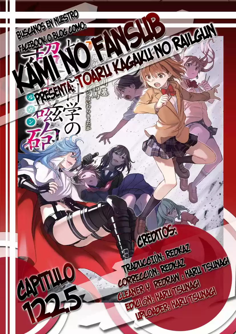 Toaru Kagaku No Railgun capítulo 122.5 página 1