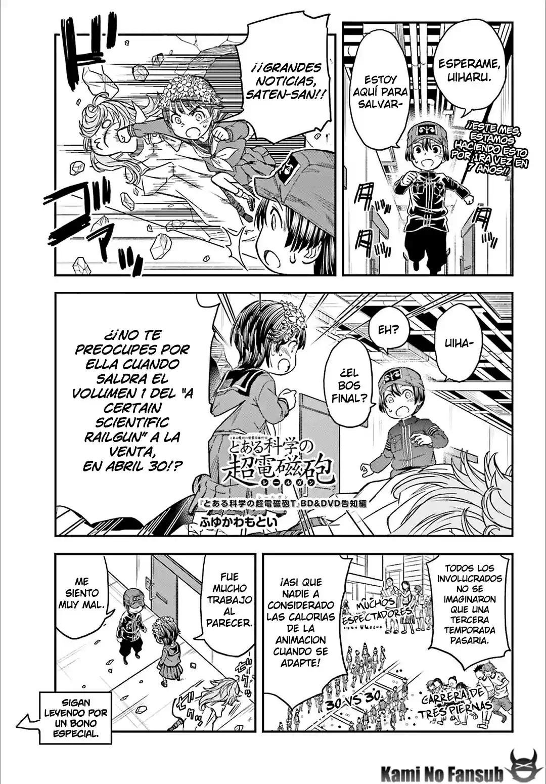 Toaru Kagaku No Railgun capítulo 122.5 página 2