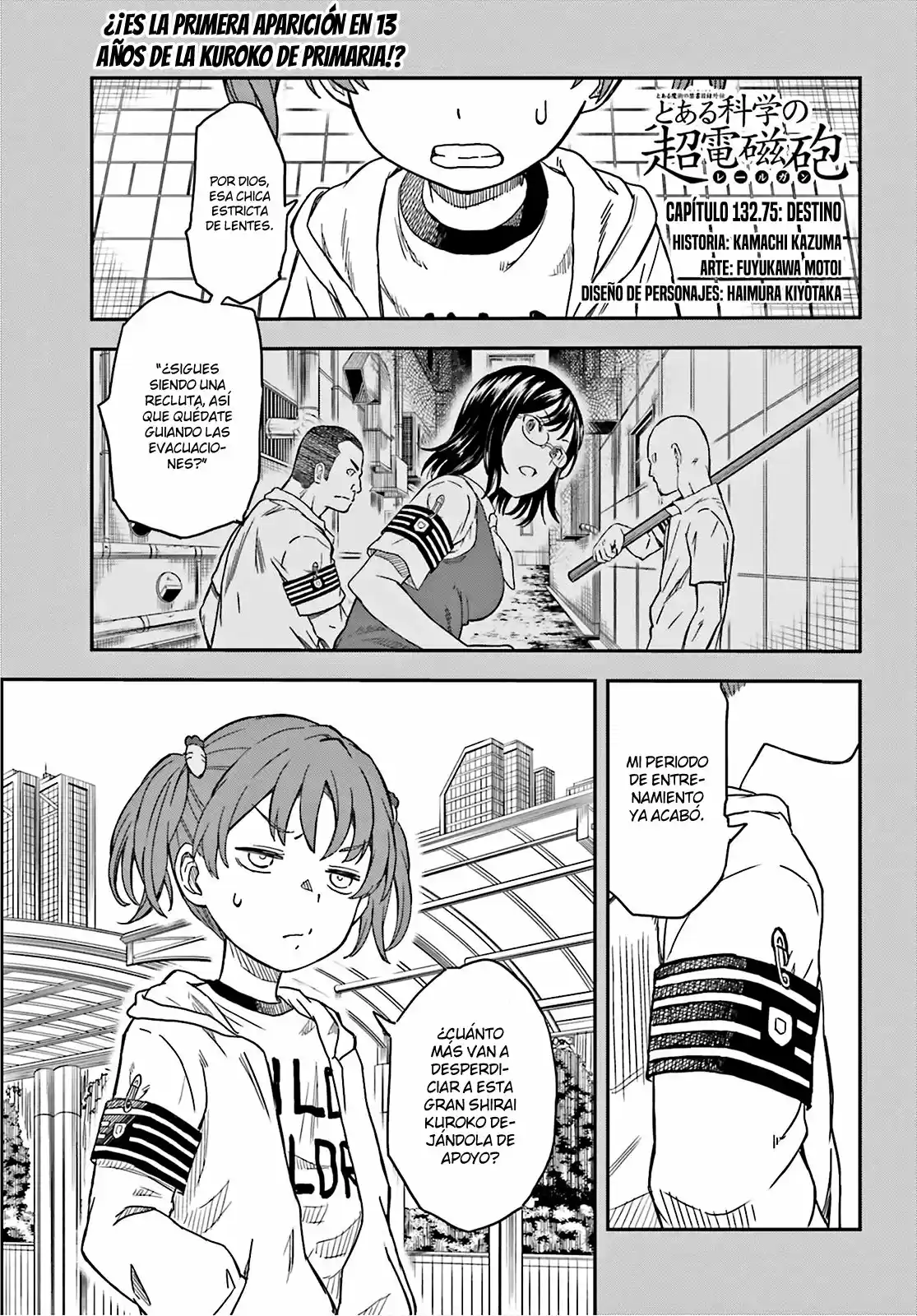 Toaru Kagaku No Railgun - Capítulo 132.75 - Página 2 - LectorTMOo