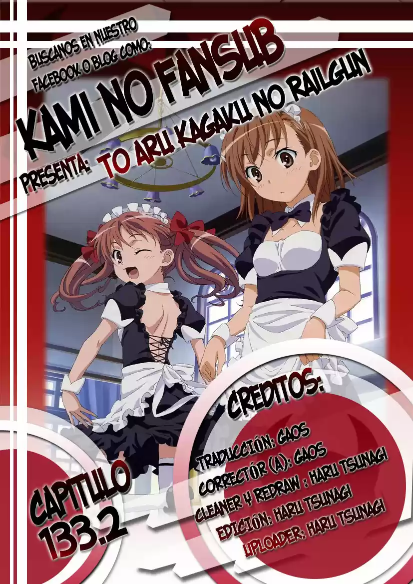 Toaru Kagaku No Railgun - Capítulo 133.20 - Página 1 - LectorTMOo