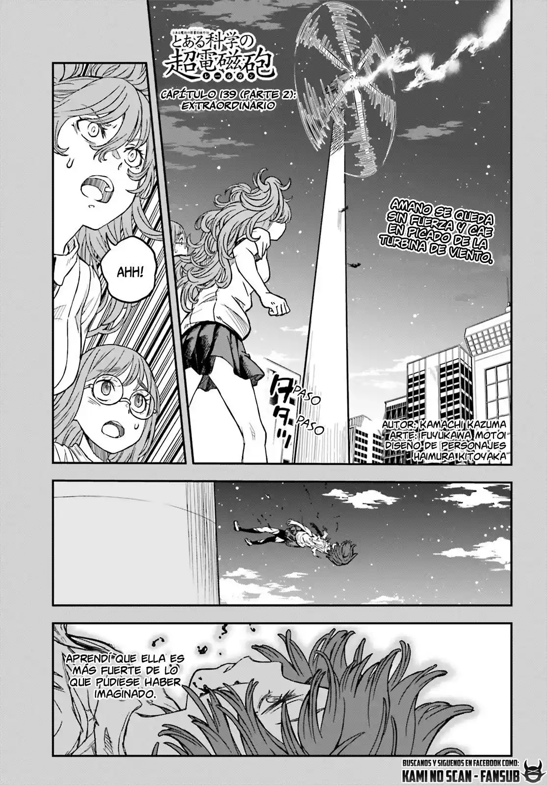Toaru Kagaku No Railgun capítulo 139.2 página 3