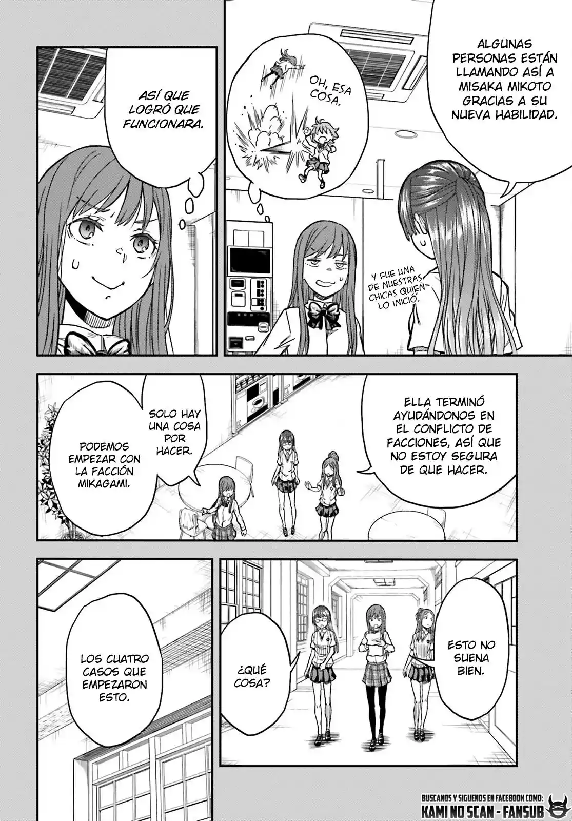 Toaru Kagaku No Railgun capítulo 139.2 página 18