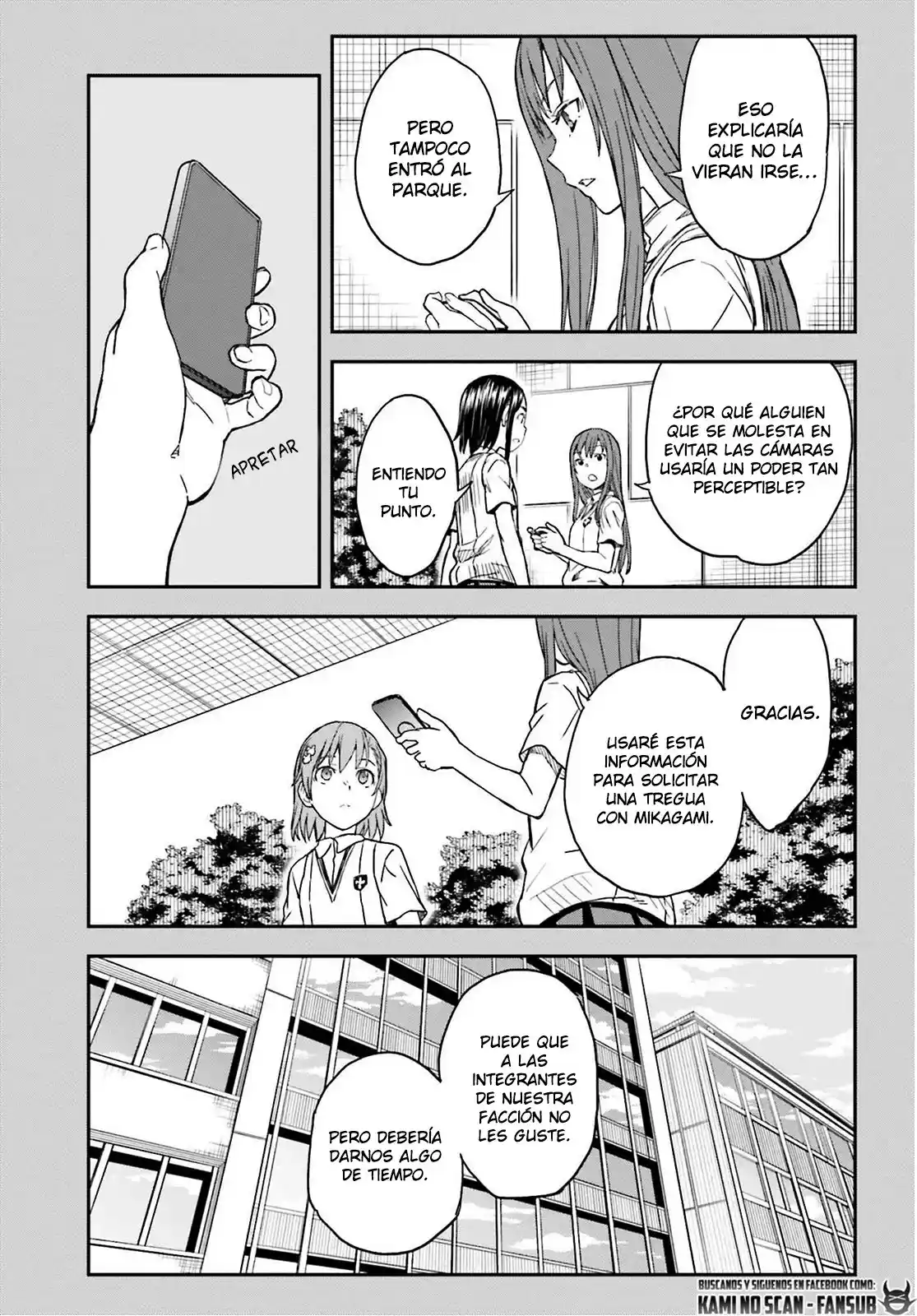 Toaru Kagaku No Railgun capítulo 140.2 página 21