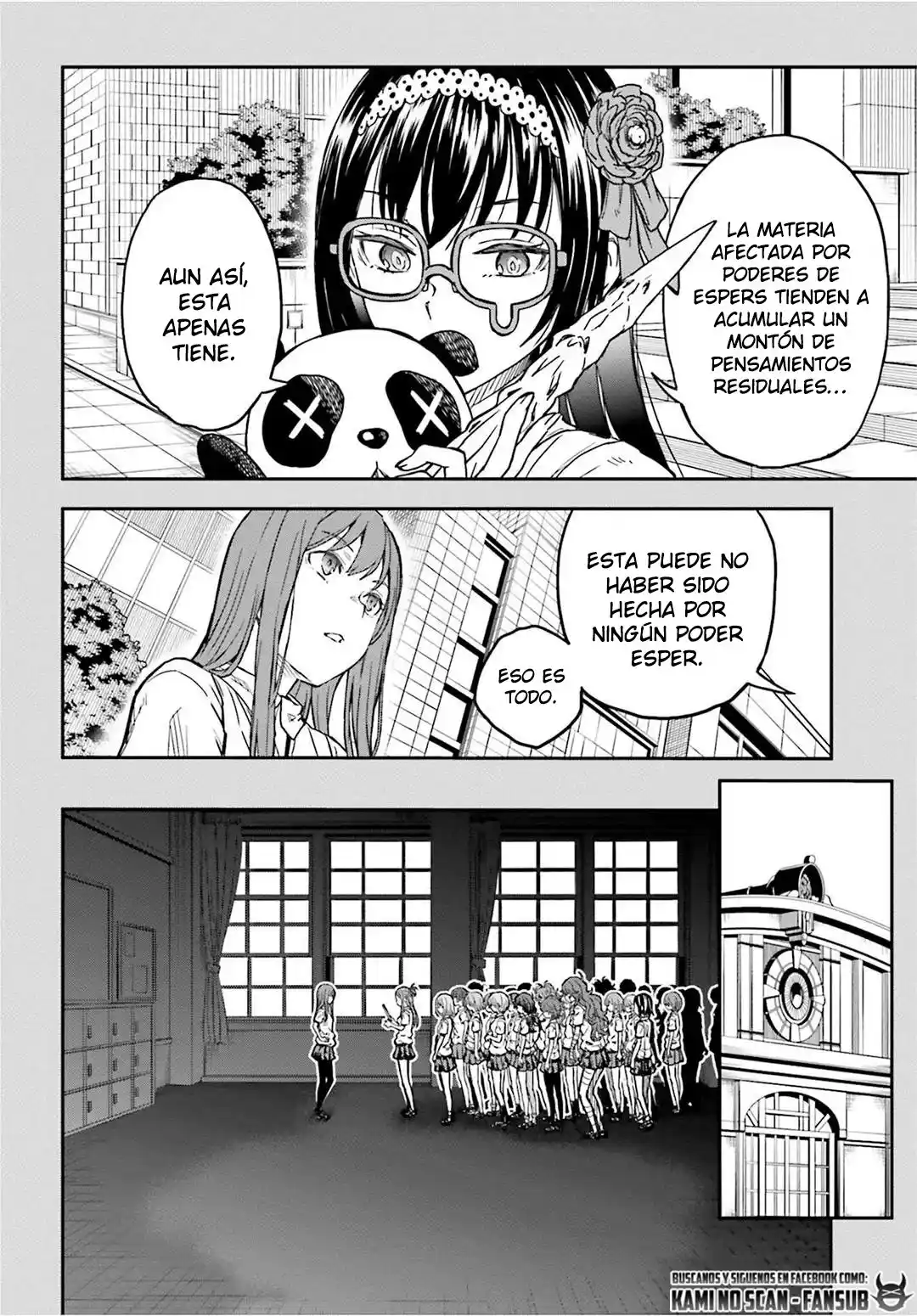 Toaru Kagaku No Railgun capítulo 142.1 página 8