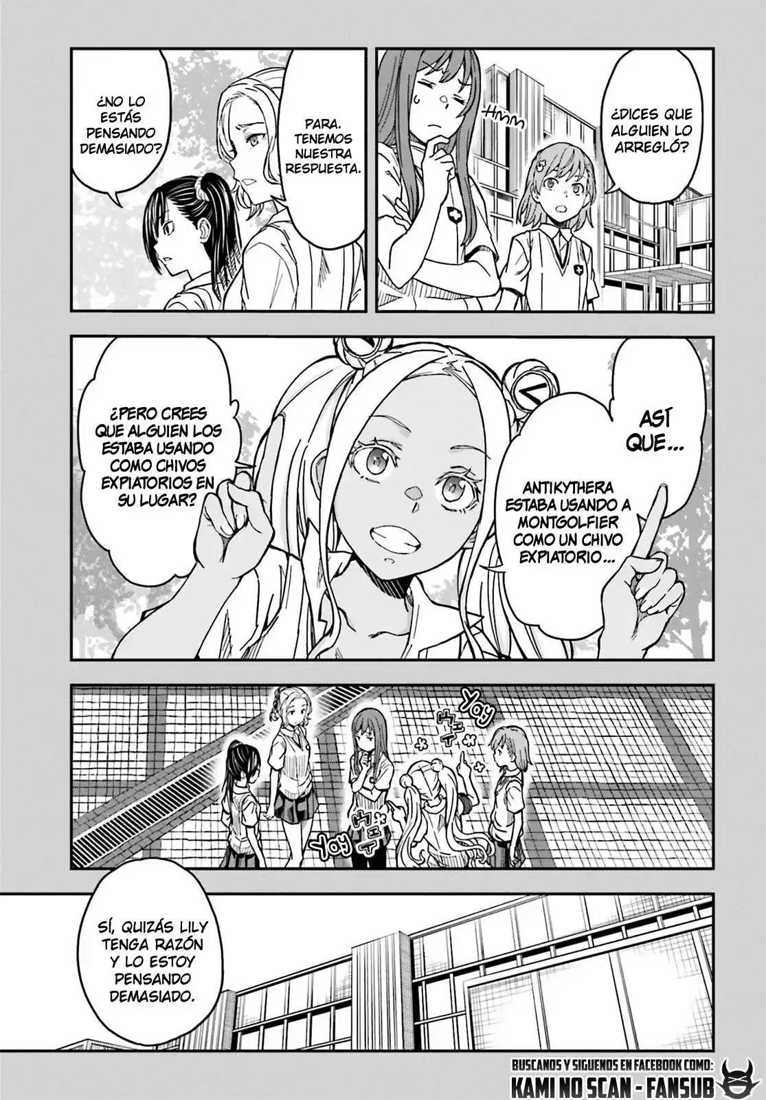 Toaru Kagaku No Railgun capítulo 143.2 página 9
