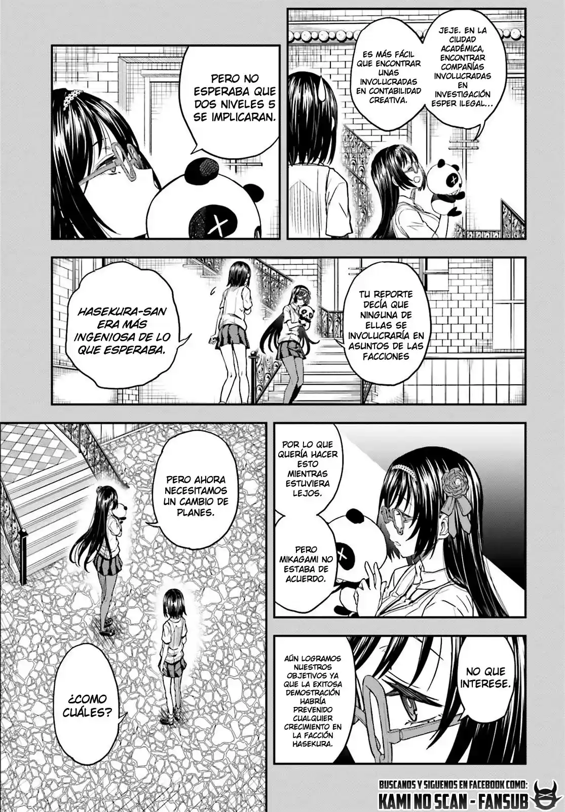 Toaru Kagaku No Railgun capítulo 143.3 página 9