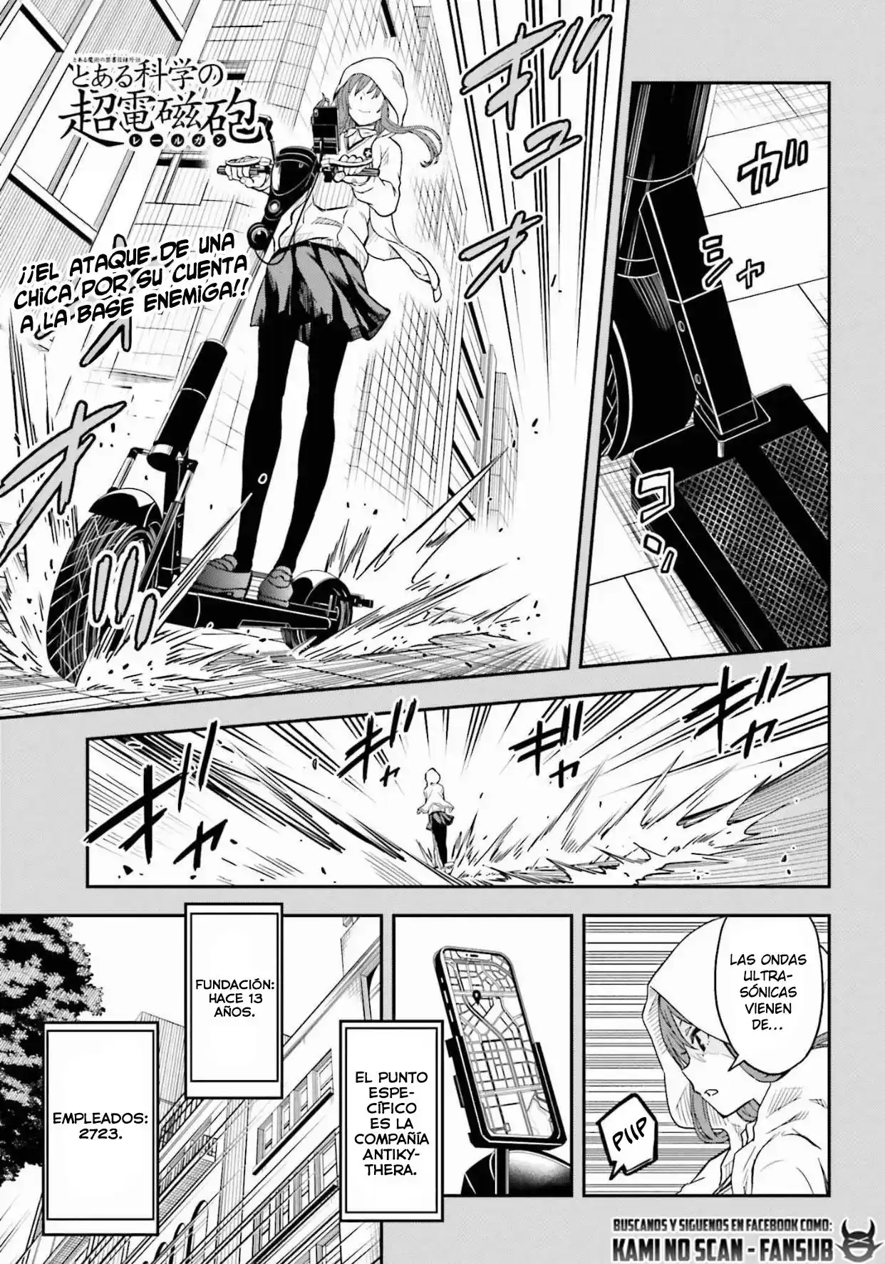 Toaru Kagaku No Railgun - Capítulo 143 - Página 4 - LectorTMOo
