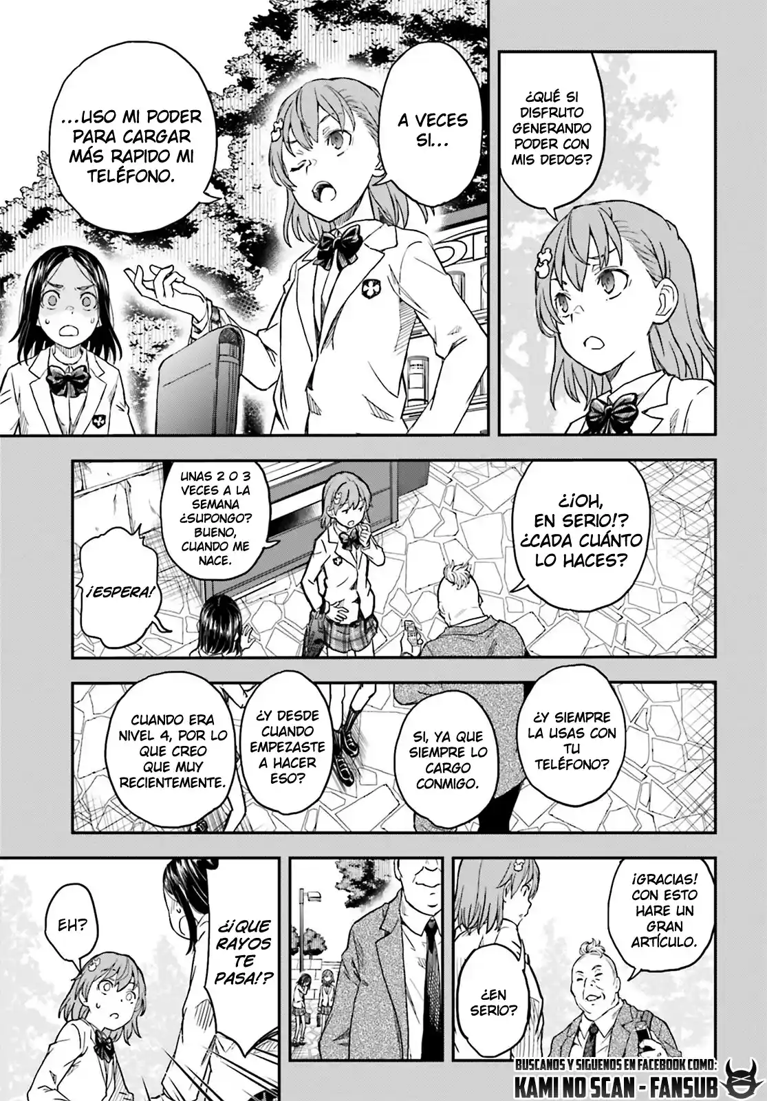 Toaru Kagaku No Railgun - Capítulo 146 - Página 7 - LectorTMOo