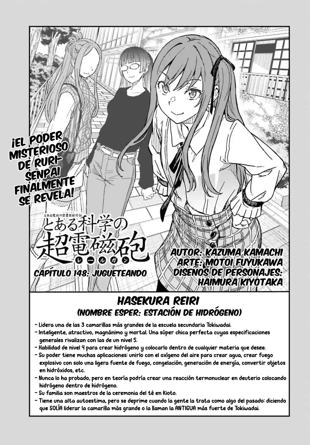 Toaru Kagaku No Railgun - Capítulo 148 - Página 4 - LectorTMOo