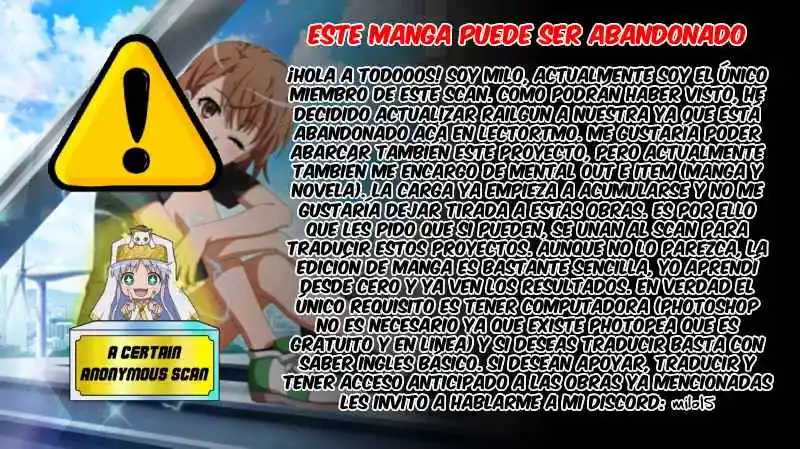 Toaru Kagaku No Railgun capítulo 149.10 página 2