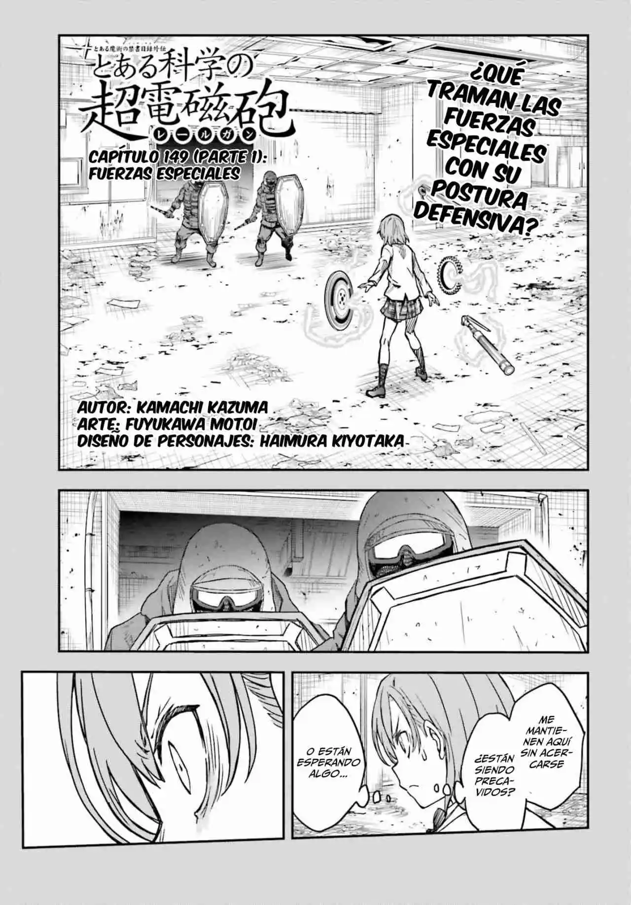 Toaru Kagaku No Railgun capítulo 149.10 página 3