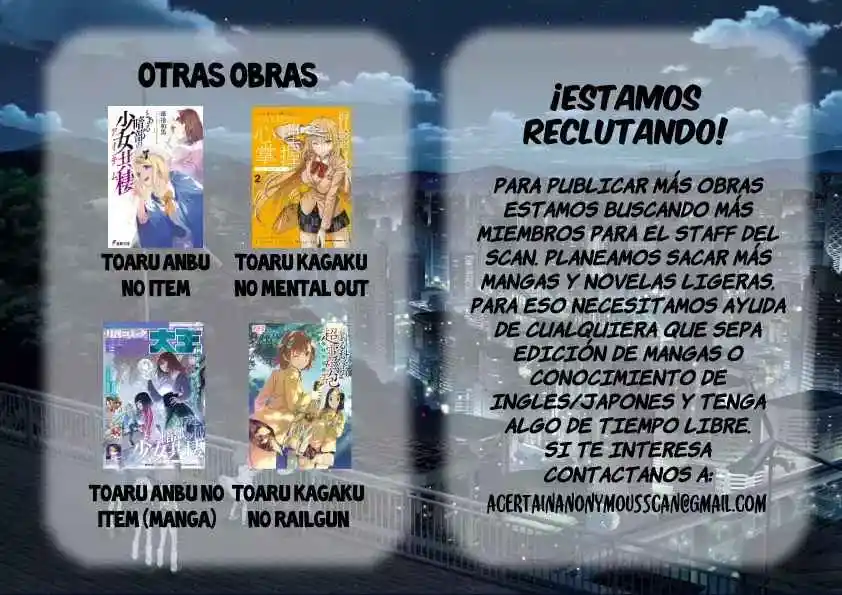 Toaru Kagaku No Railgun capítulo 150.1 página 15