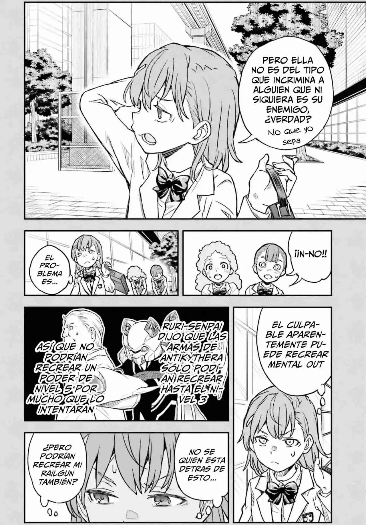 Toaru Kagaku No Railgun capítulo 158.2 página 9