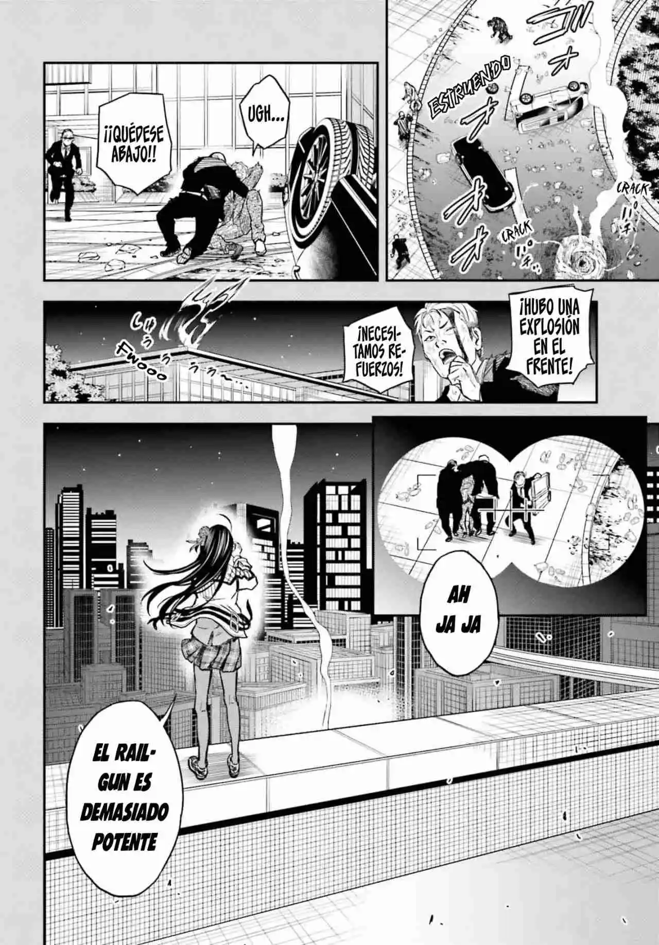 Toaru Kagaku No Railgun capítulo 158.2 página 13