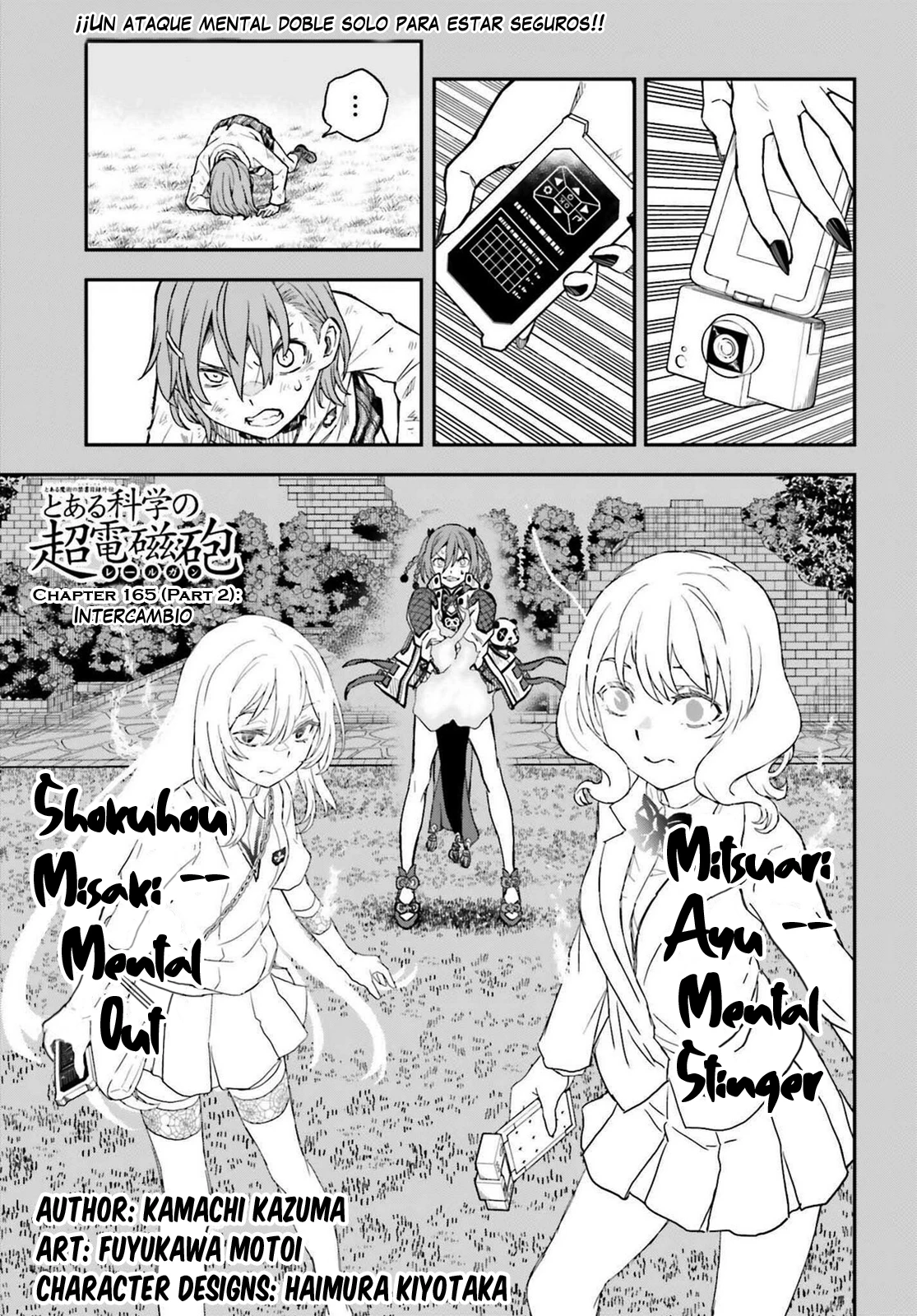 Toaru Kagaku No Railgun capítulo 165.2 página 1
