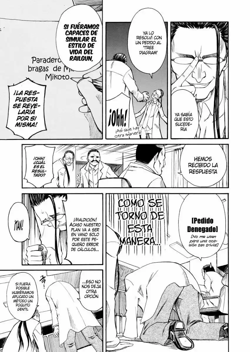 Toaru Kagaku No Railgun capítulo 23.5 página 4