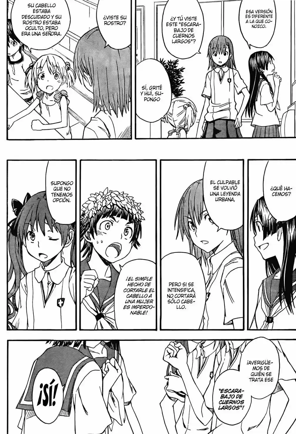 Toaru Kagaku No Railgun capítulo 42.5 página 7