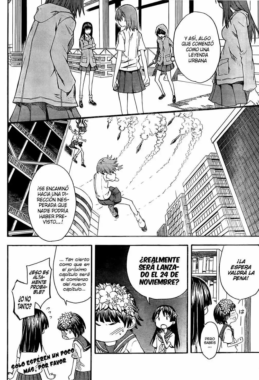 Toaru Kagaku No Railgun capítulo 42.5 página 9
