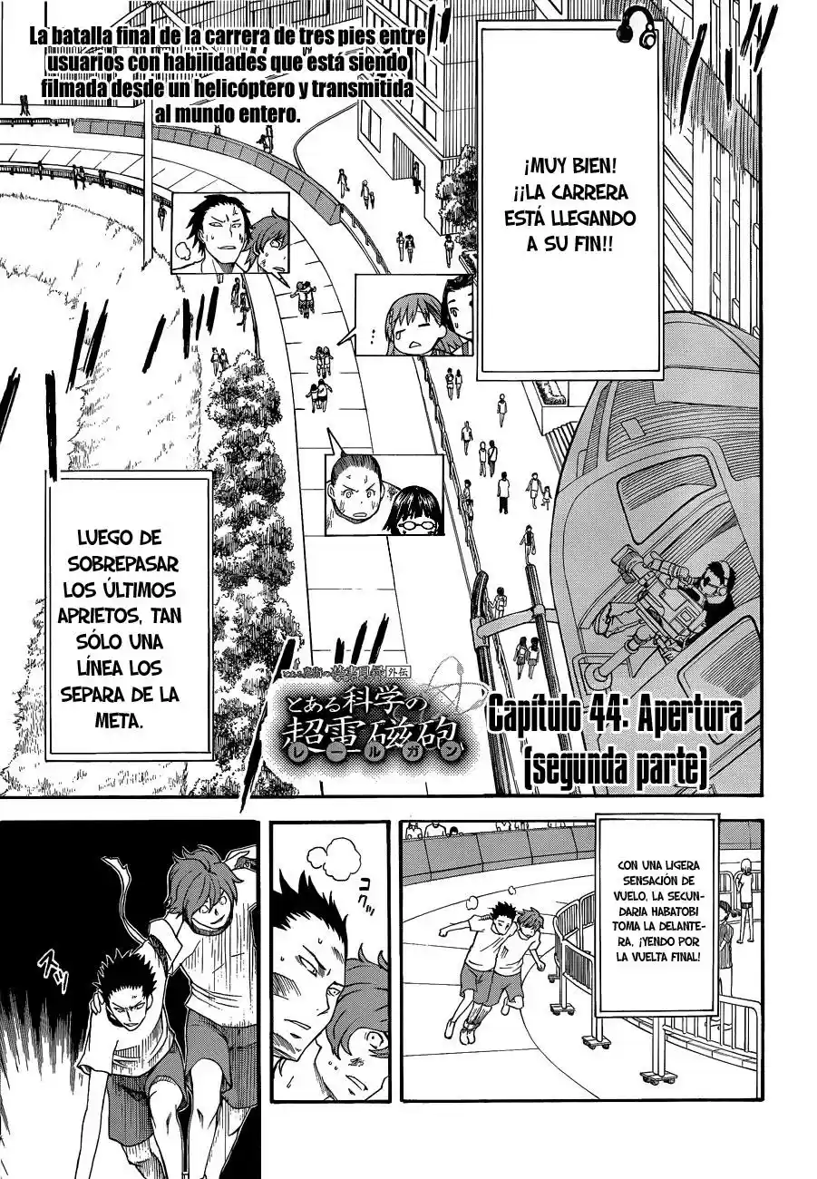Toaru Kagaku No Railgun capítulo 44.5 página 2