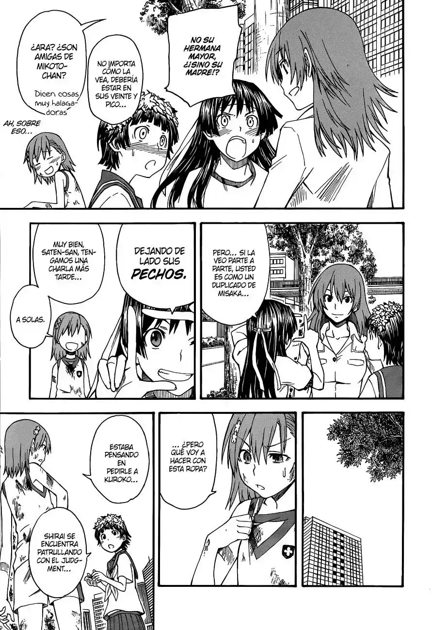 Toaru Kagaku No Railgun capítulo 44.5 página 18