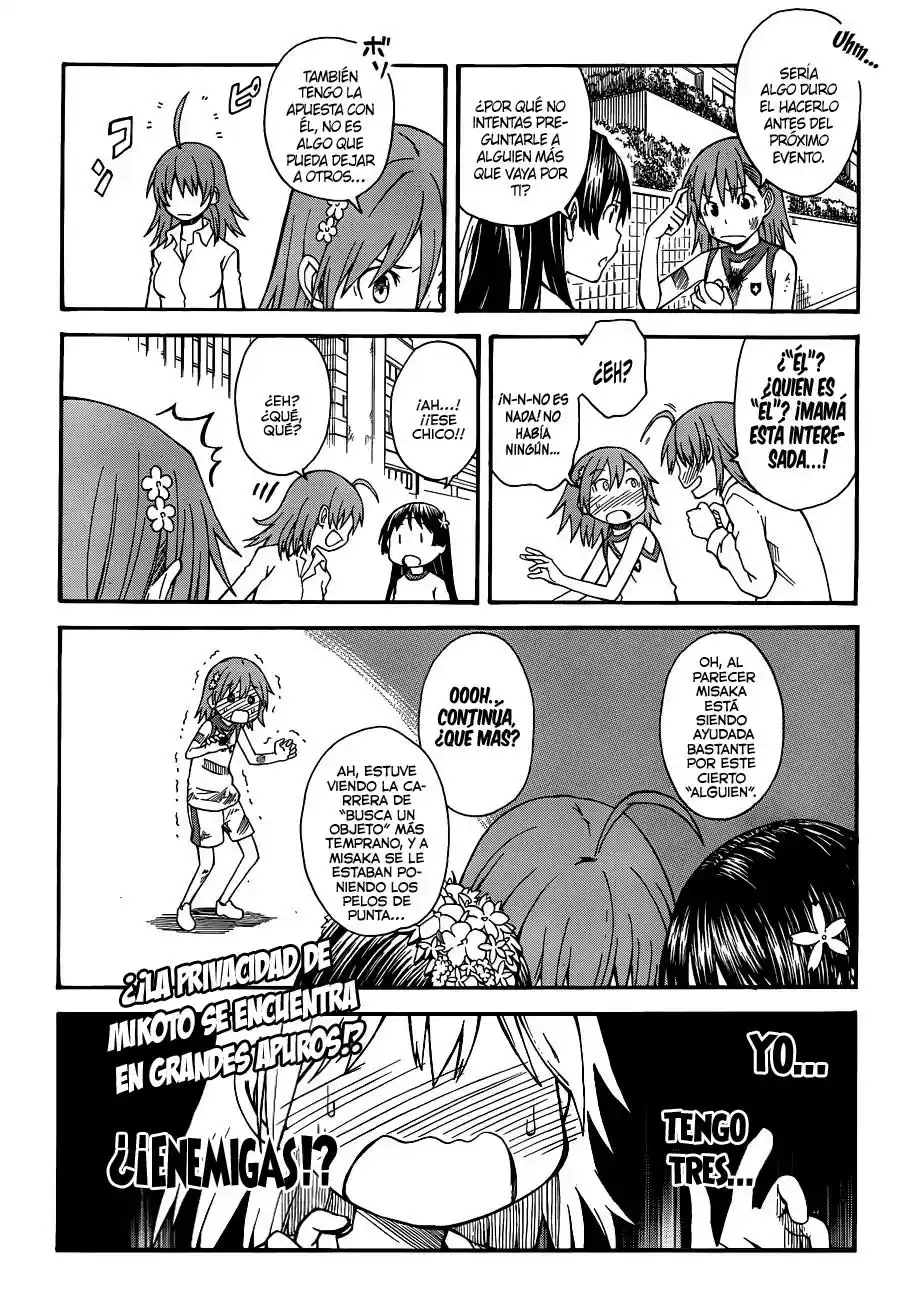 Toaru Kagaku No Railgun capítulo 44.5 página 19