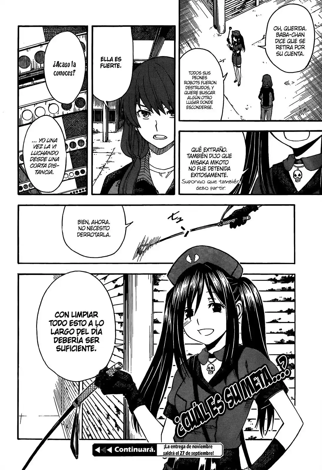 Toaru Kagaku No Railgun - Capítulo 52 - Página 35 - LectorTMOo