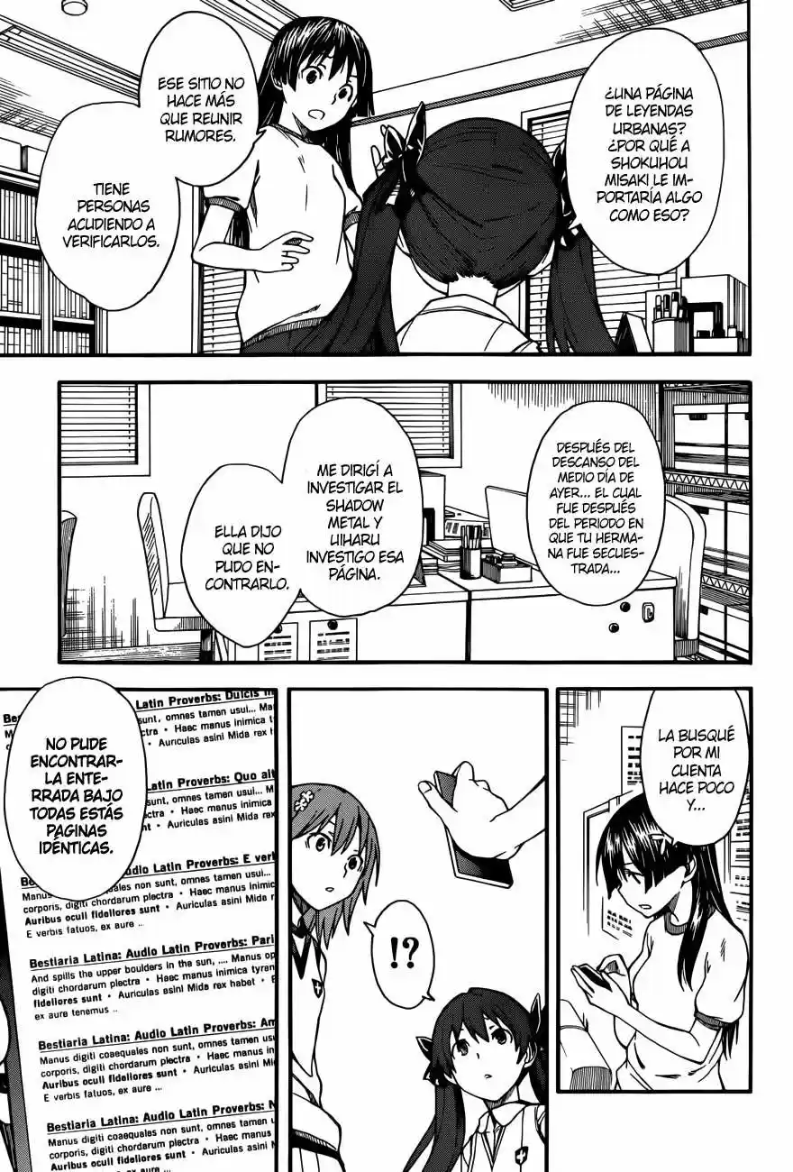 Toaru Kagaku No Railgun - Capítulo 54 - Página 27 - LectorTMOo