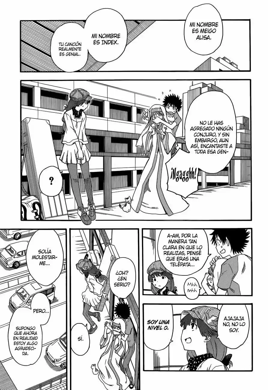 Toaru Kagaku No Railgun capítulo 56.5 página 9