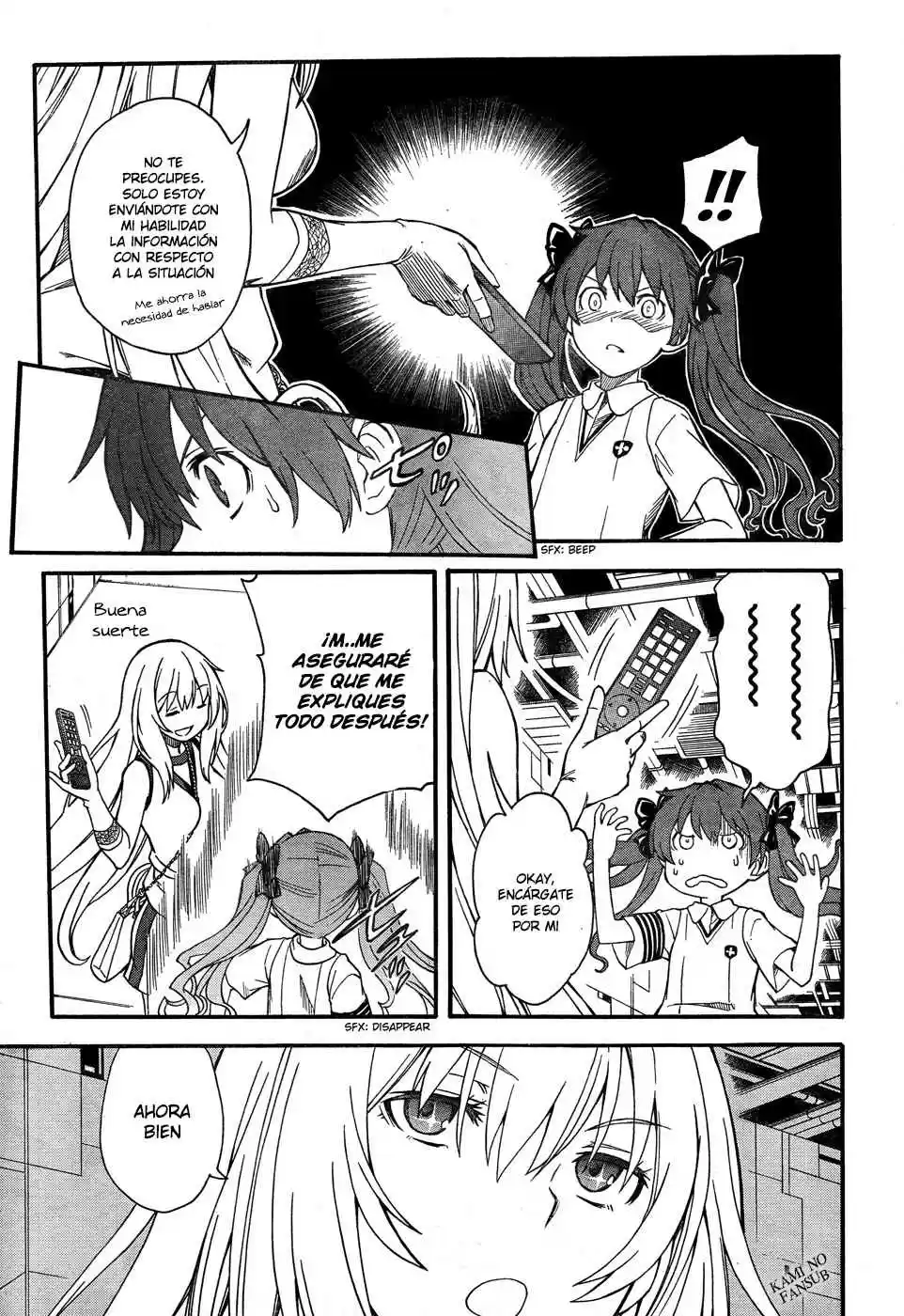 Toaru Kagaku No Railgun capítulo 63 página 8