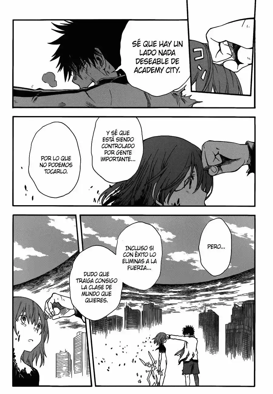 Toaru Kagaku No Railgun capítulo 69.50 página 24