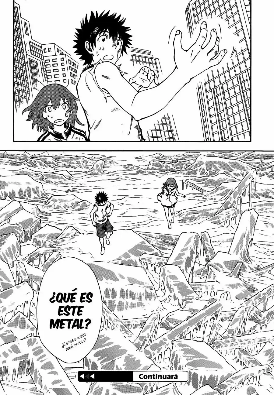 Toaru Kagaku No Railgun capítulo 69.50 página 28