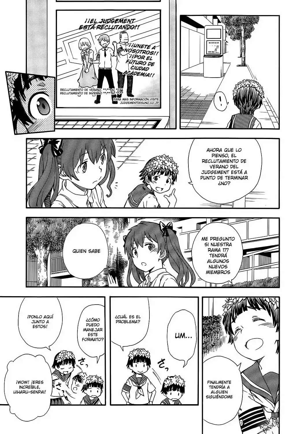 Toaru Kagaku No Railgun - Capítulo 73 - Página 8 - LectorTMOo