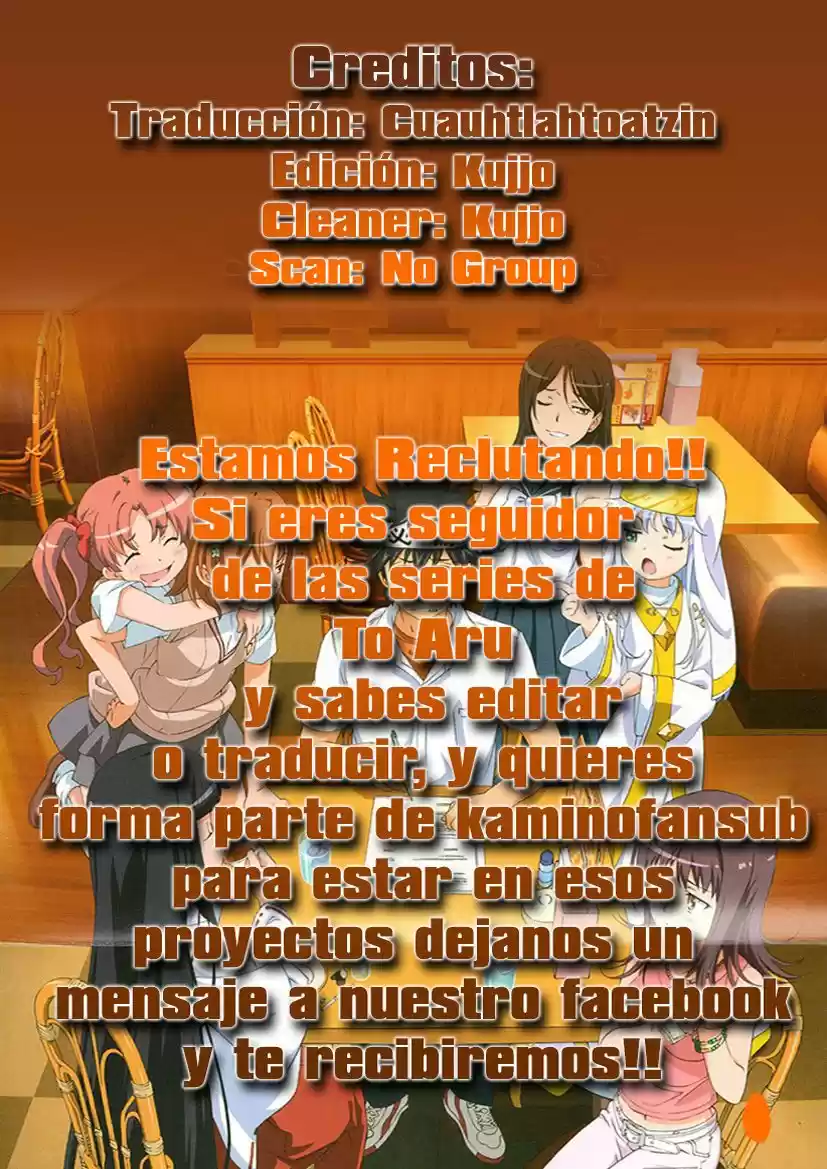 Toaru Kagaku No Railgun capítulo 83.50 página 14