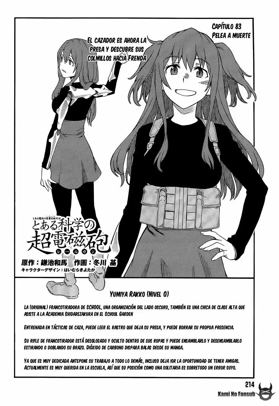 Toaru Kagaku No Railgun - Capítulo 83 - Página 5 - LectorTMOo