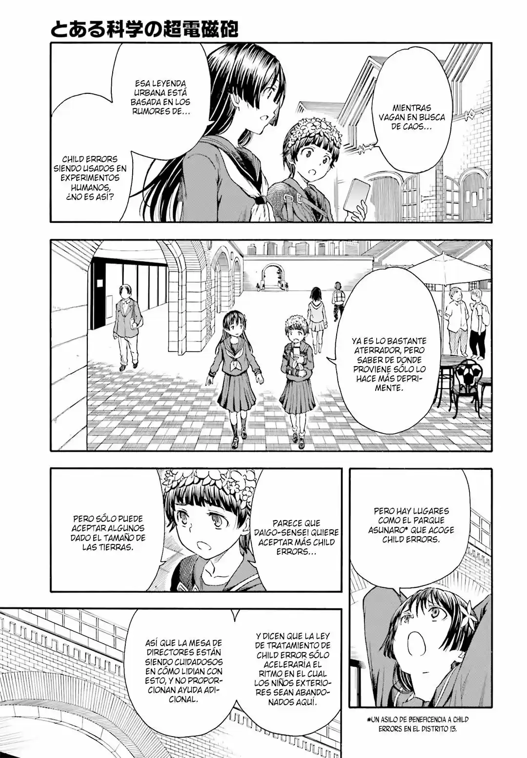 Toaru Kagaku No Railgun capítulo 97.5 página 7