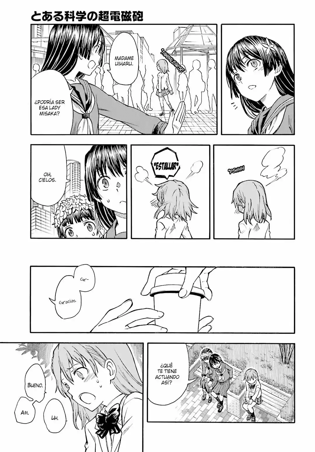 Toaru Kagaku No Railgun capítulo 97.5 página 17