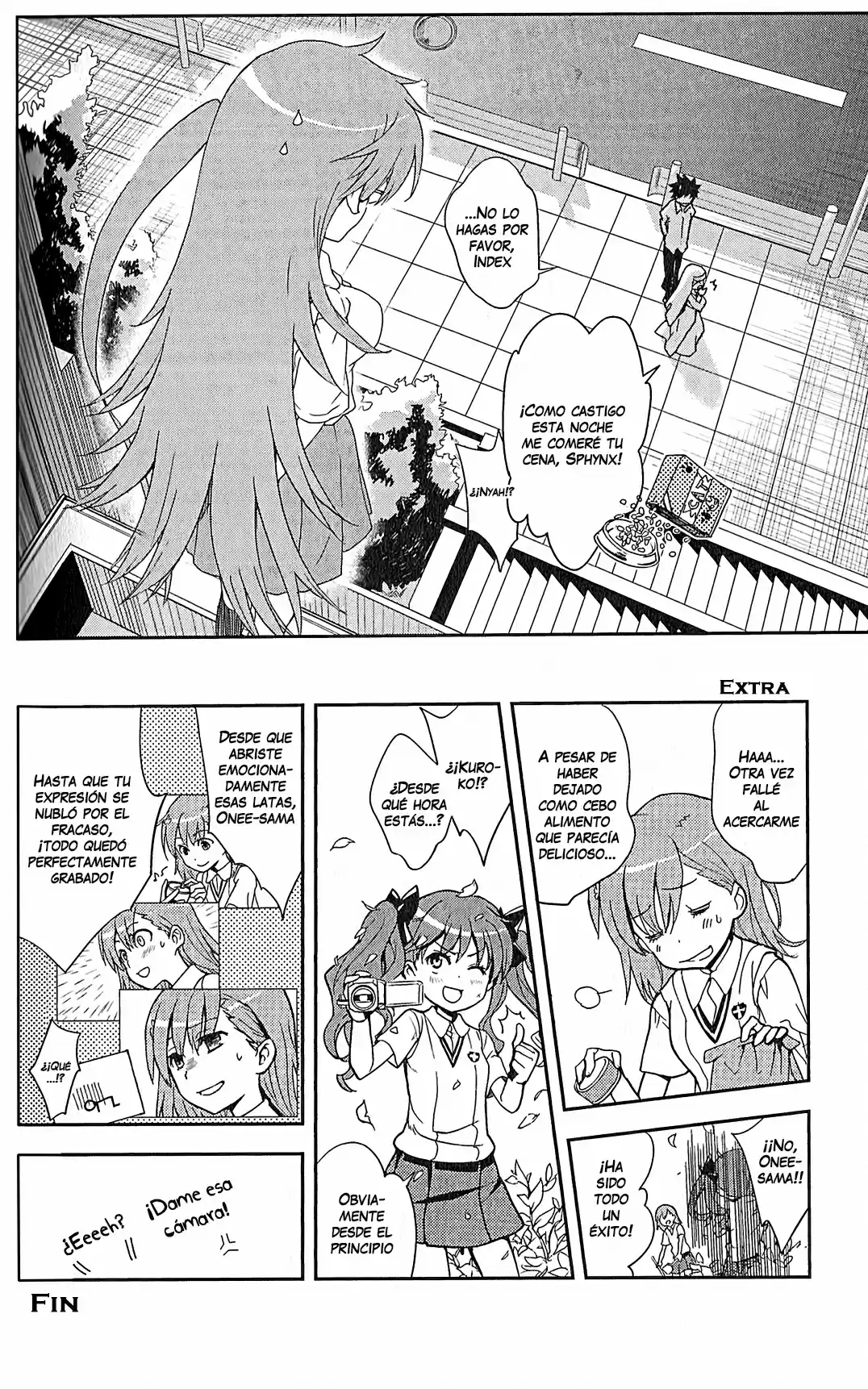 Toaru Majutsu No Index capítulo 119.5 página 8