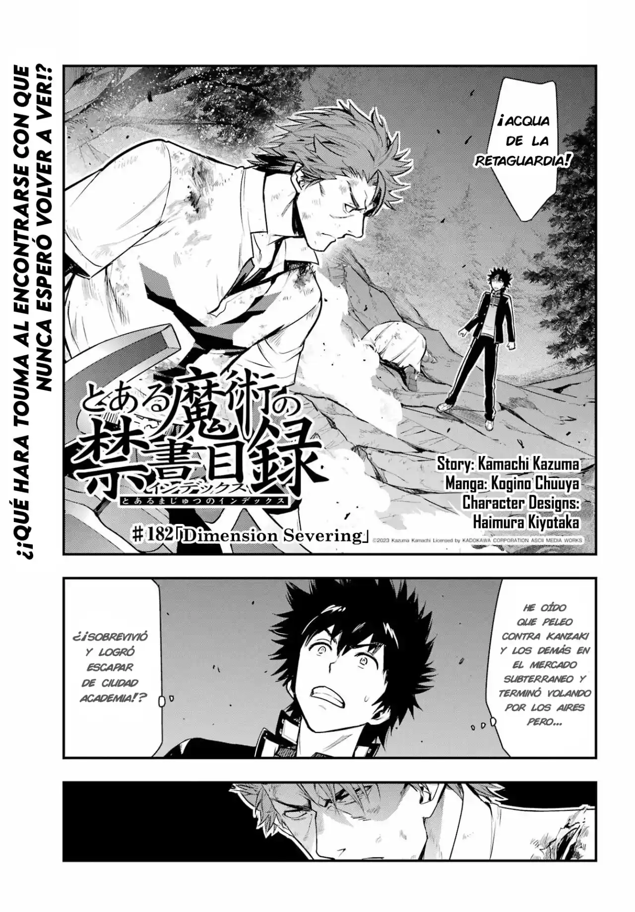 Toaru Majutsu No Index capítulo 182 página 1