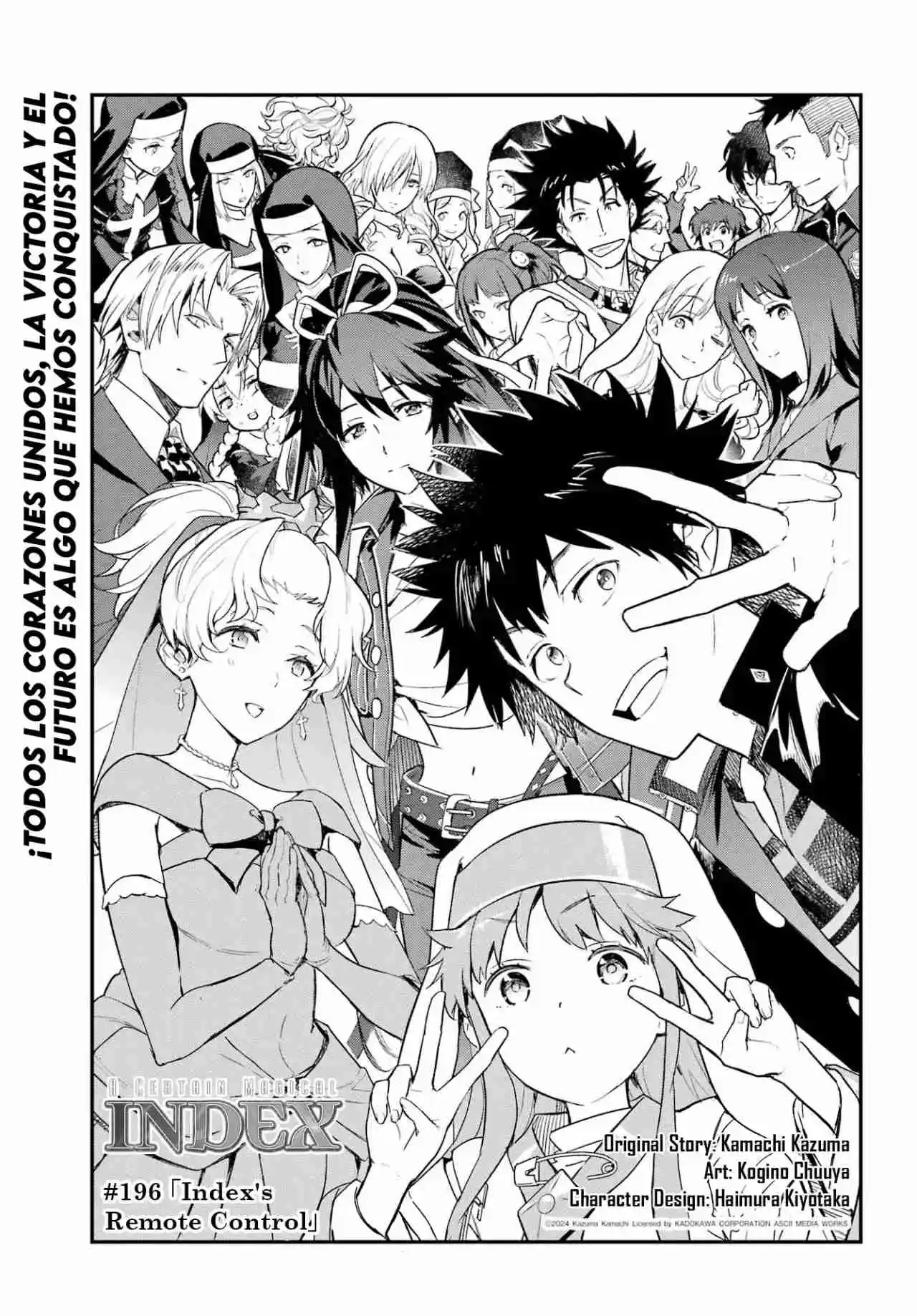 Toaru Majutsu No Index - Capítulo 196 - Página 1 - LectorTMOo