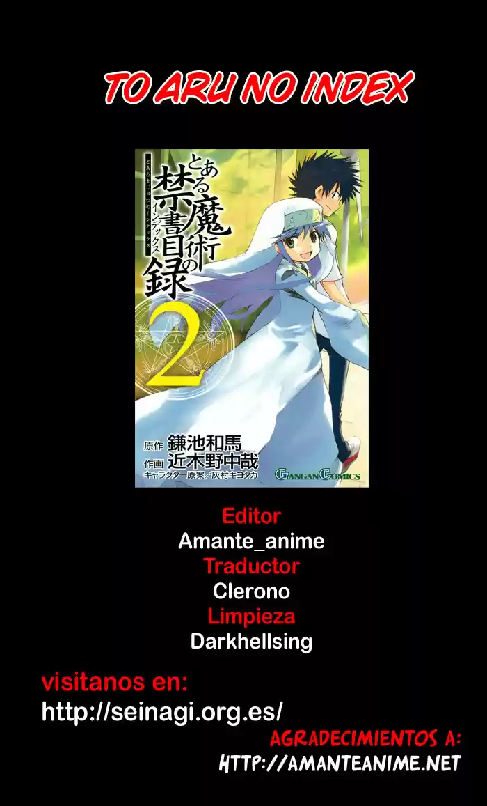 Toaru Majutsu No Index capítulo 41 página 1
