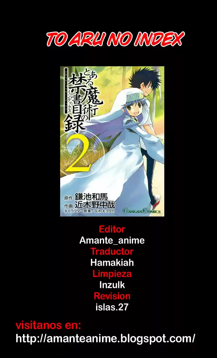 Toaru Majutsu No Index capítulo 8 página 1