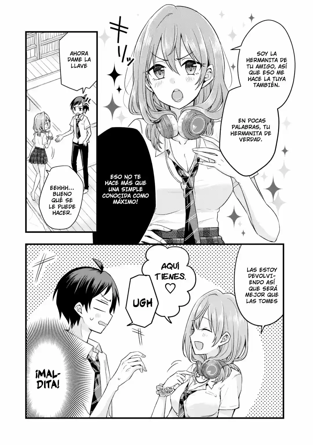 Tomodachi No Imouto Ga Ore Ni Dake Uzai - Capítulo 1.10 - Página 12 - LectorTMOo