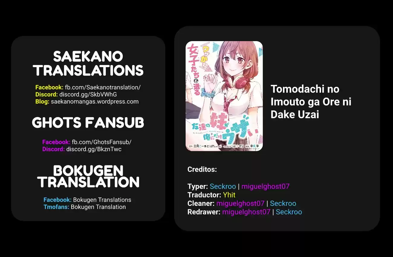 Tomodachi No Imouto Ga Ore Ni Dake Uzai - Capítulo 1.20 - Página 1 - LectorTMOo