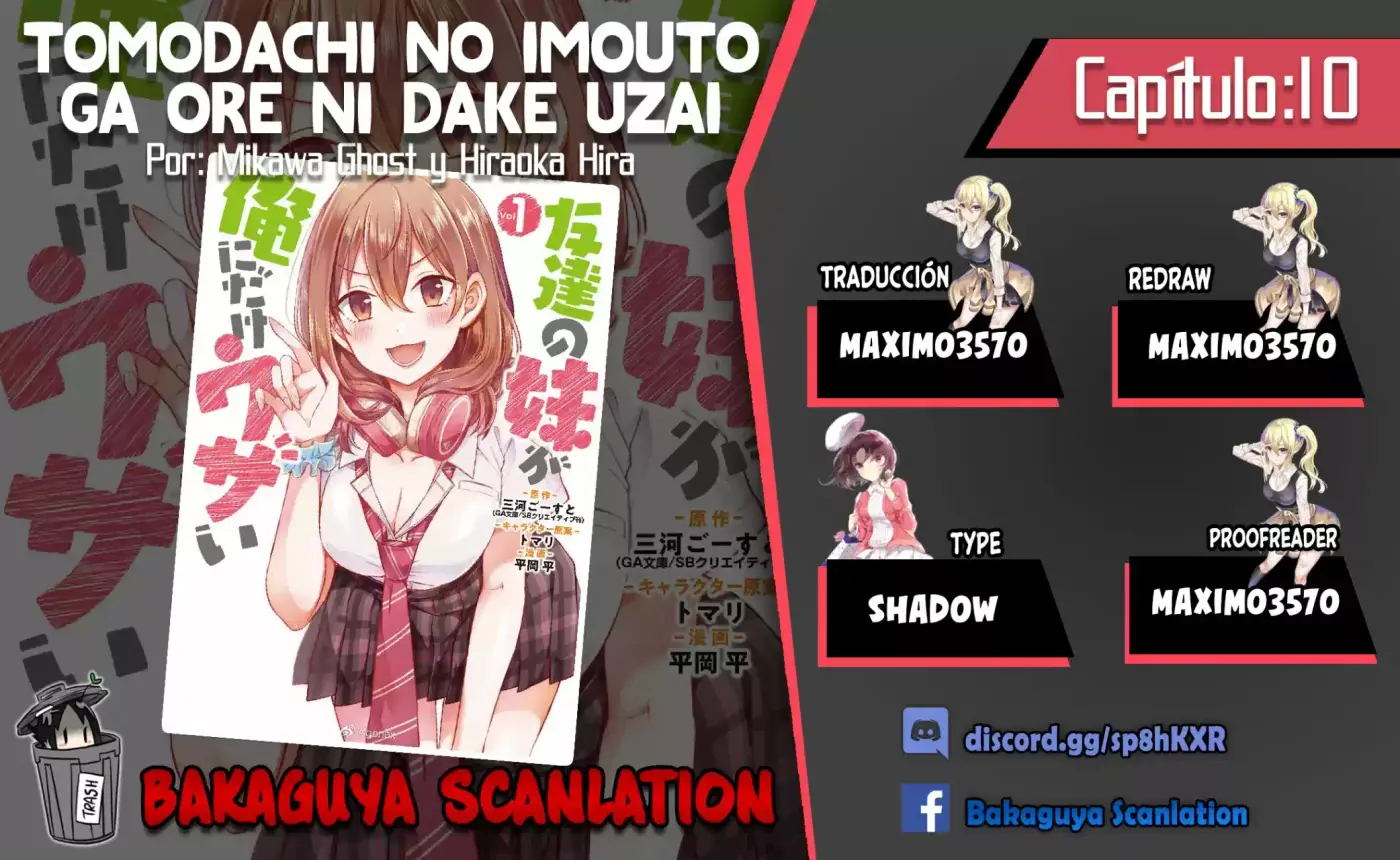 Tomodachi No Imouto Ga Ore Ni Dake Uzai - Capítulo 10 - Página 1 - LectorTMOo