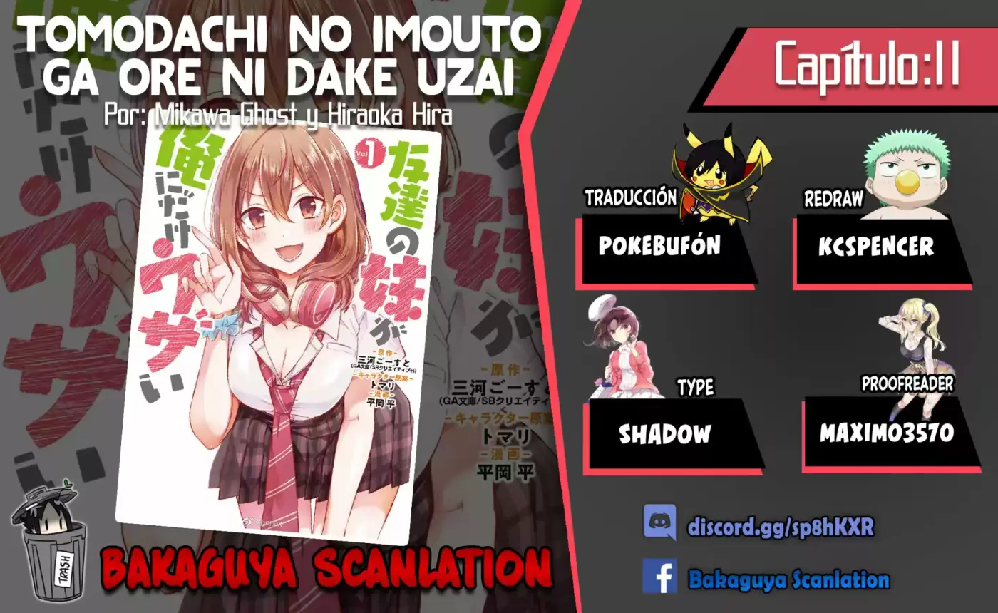 Tomodachi No Imouto Ga Ore Ni Dake Uzai - Capítulo 11 - Página 1 - LectorTMOo