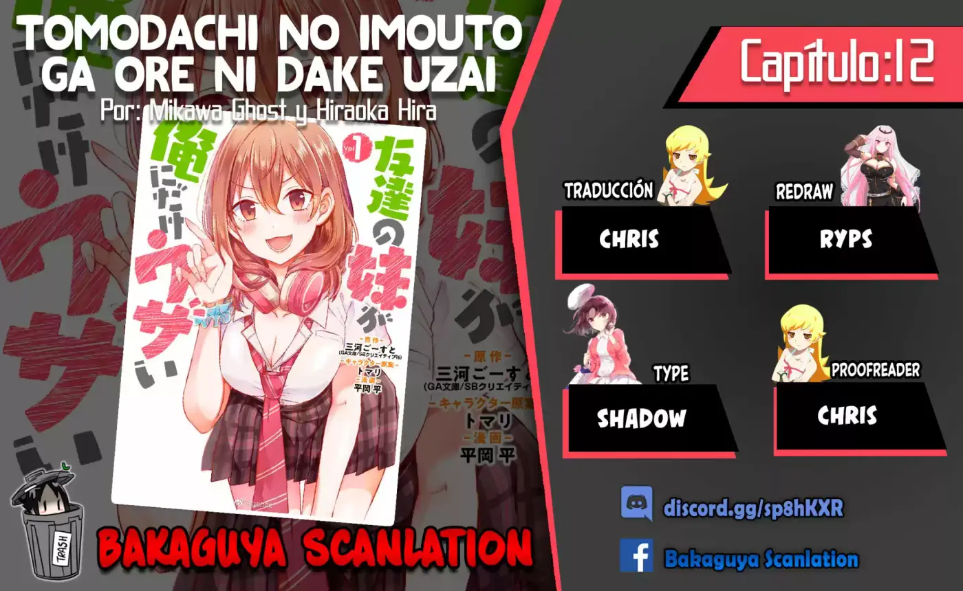 Tomodachi No Imouto Ga Ore Ni Dake Uzai - Capítulo 12 - Página 1 - LectorTMOo