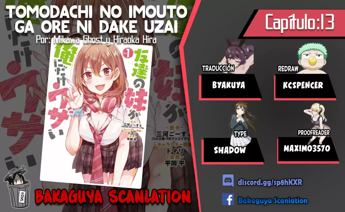 Tomodachi No Imouto Ga Ore Ni Dake Uzai - Capítulo 13 - Página 1 - LectorTMOo