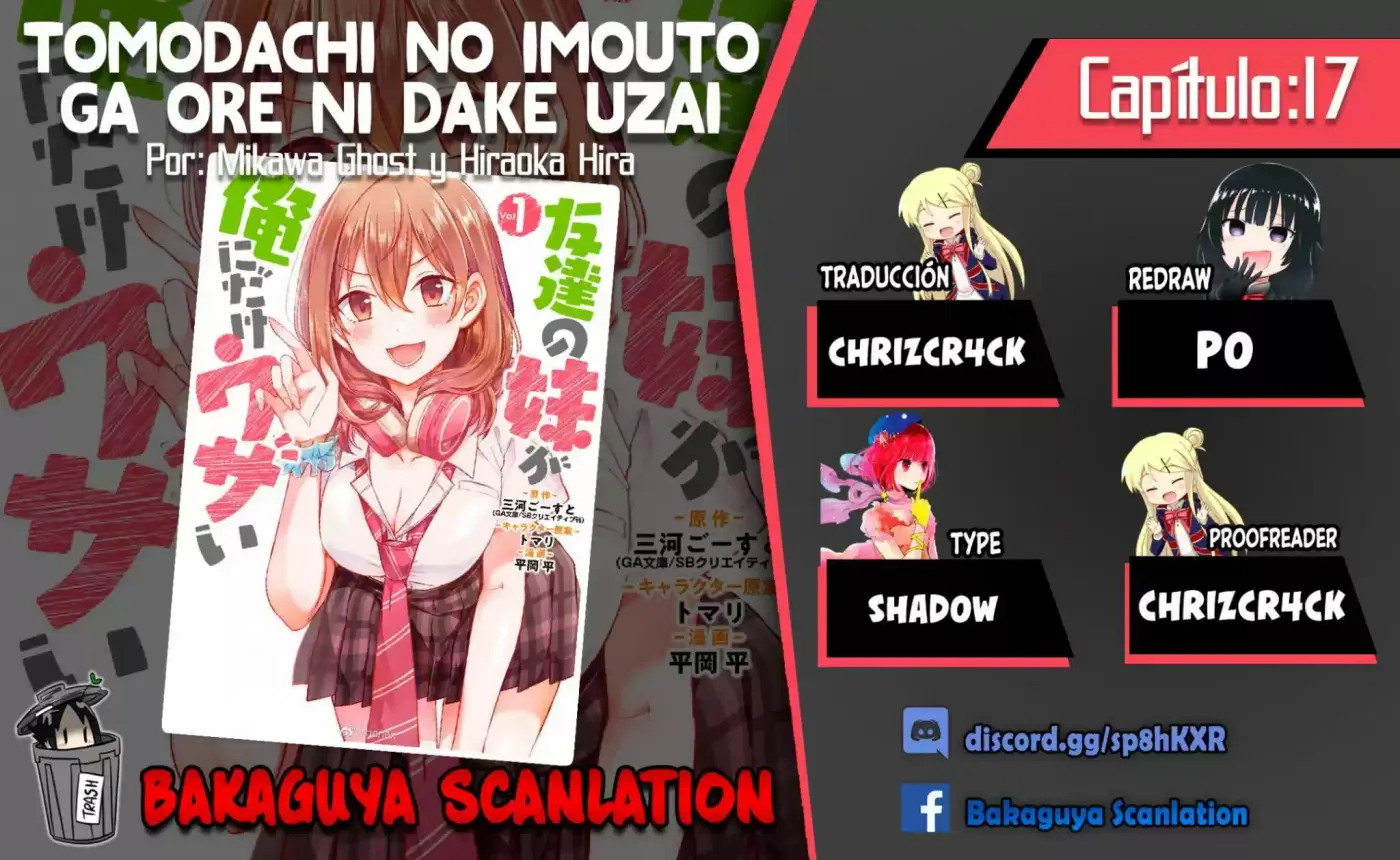 Tomodachi No Imouto Ga Ore Ni Dake Uzai - Capítulo 17 - Página 1 - LectorTMOo